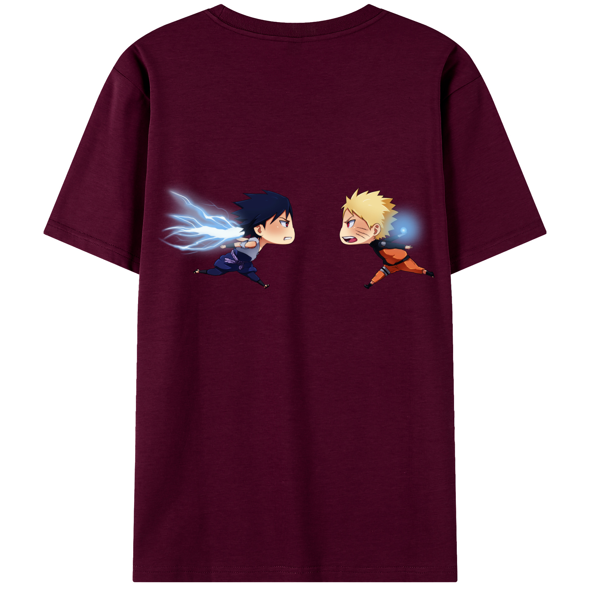 （画像用） NARUTO -ナルト- うずまき ナルト Uzumaki Naruto レディース半袖Tシャツ(バックプリント)